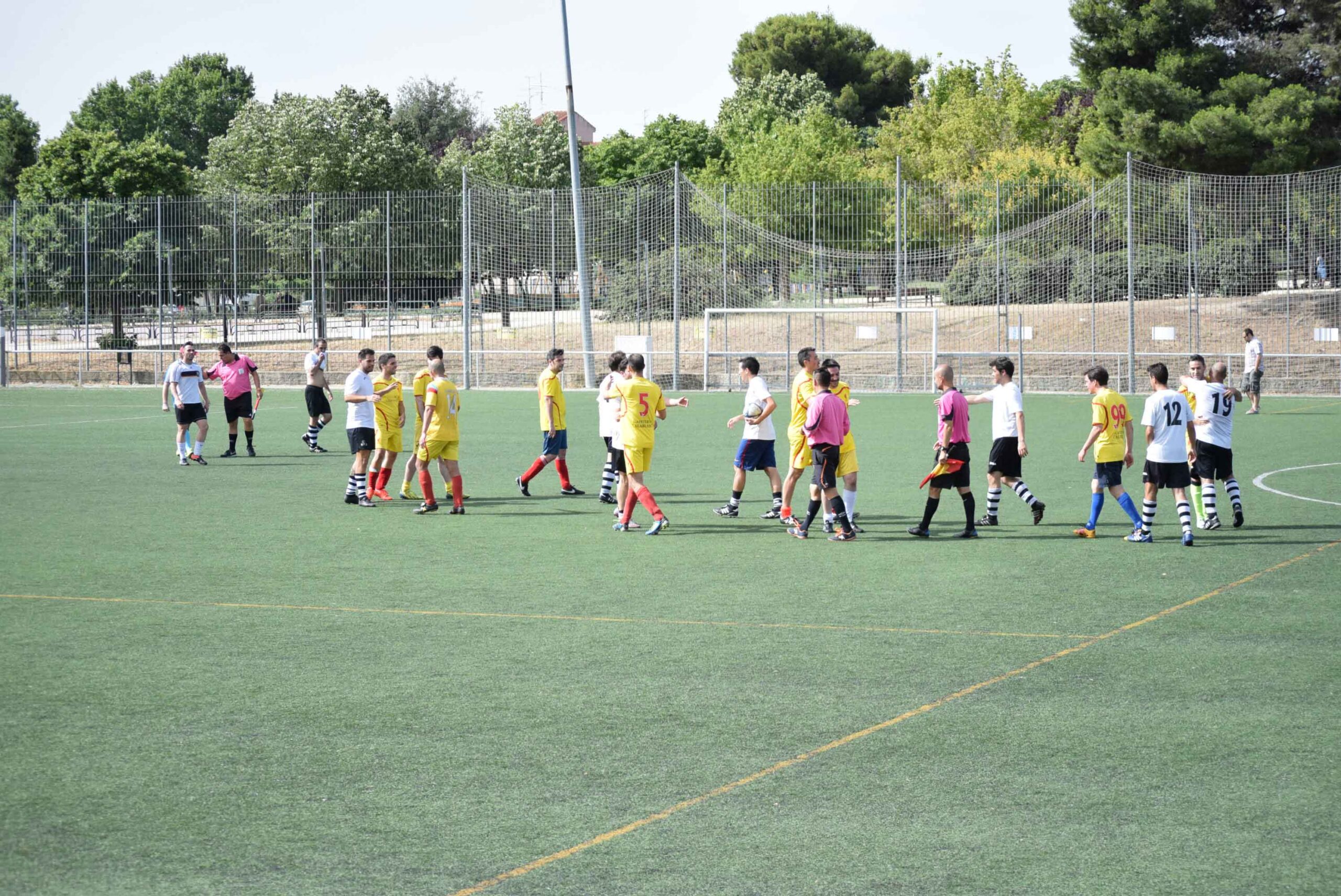 Liga de fútbol 11 en Madrid