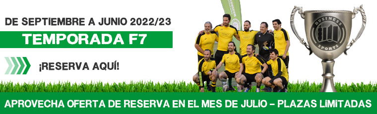 Inscríbete ya a la próxima temporada F7 2022/23