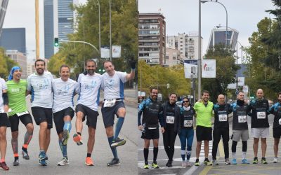 Participamos en la Carrera de las Aficiones con Stratio y Sacyr