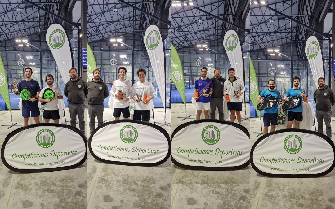 Se disputaron las finales de la Liga de Pádel  Business Sports