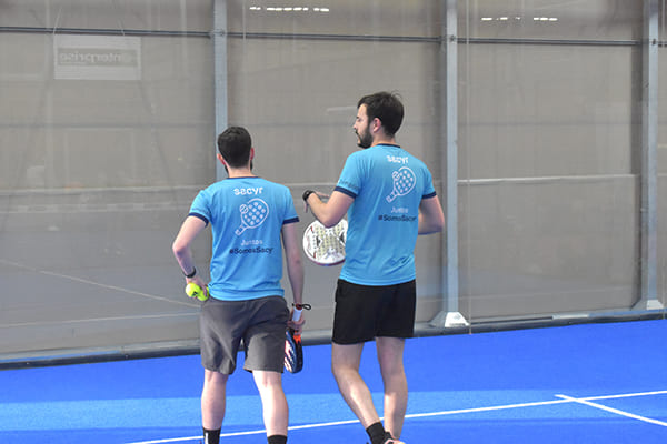 Tercera jornada de la Liga de Pádel Interempresas