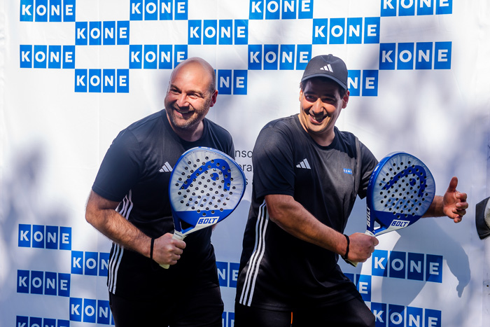 Organizamos el torneo de pádel KONE en Oporto